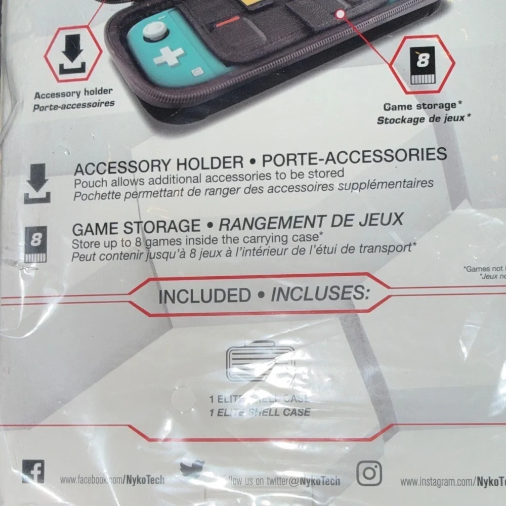 Elite Shell Case for Switch Lite - Black